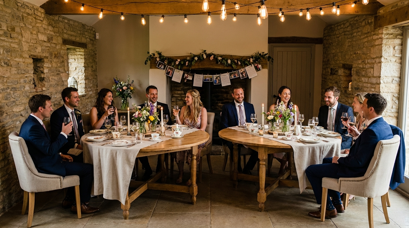 Backyard Wedding Seating: Small Space, Big Impact