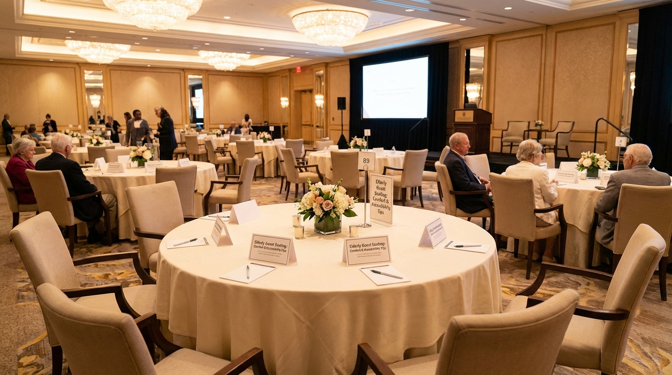 Elderly Guest Seating: Comfort & Accessibility Tips