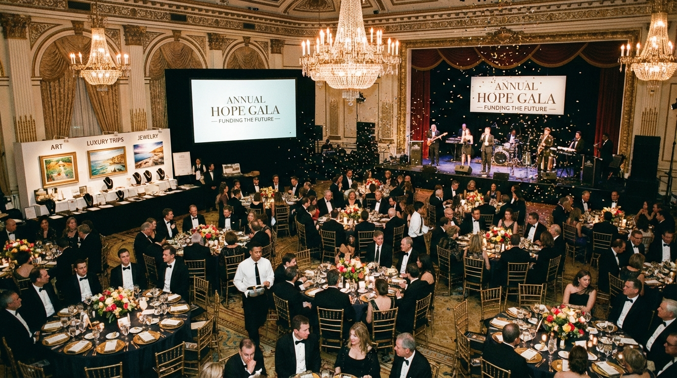 Fundraiser Dinner Seating: Strategic Donor Placement