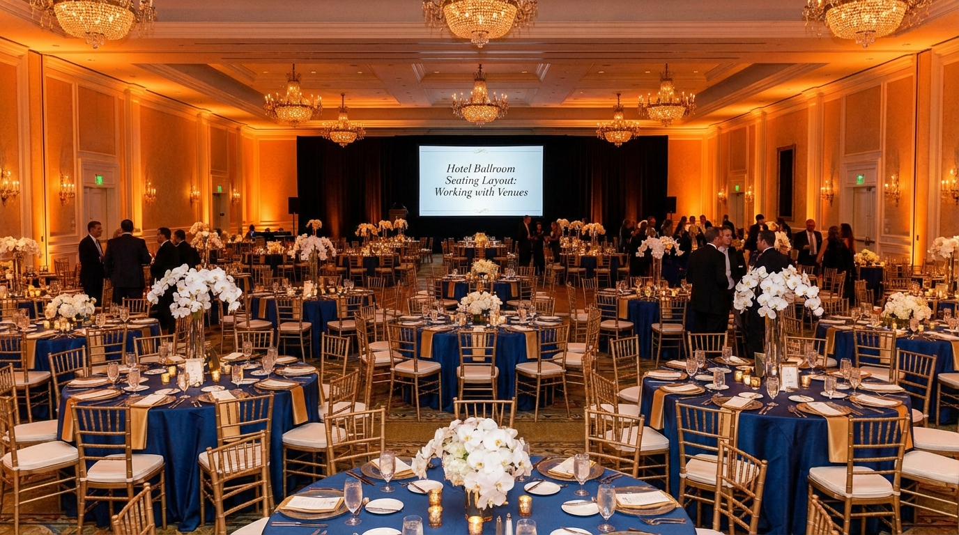Hotel Ballroom Seating Layout: Working With Venues