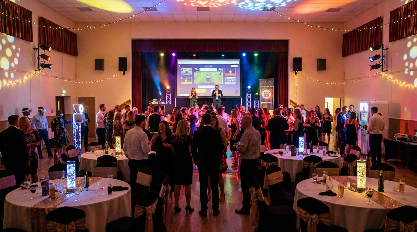 Karaoke Party Seating: Stage-View Layouts