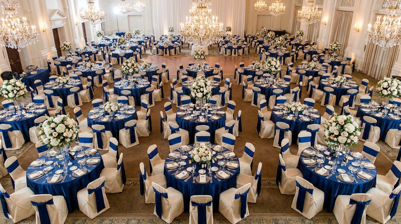 Round Table Wedding Seating: How Many Per Table & Layout Tips