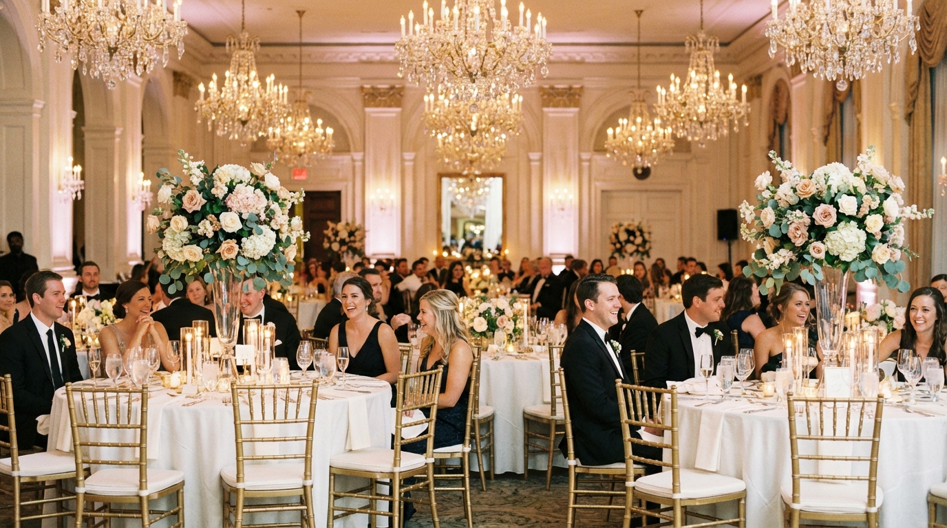 Wedding Seating Chart for 150 Guests: Room Setup Guide