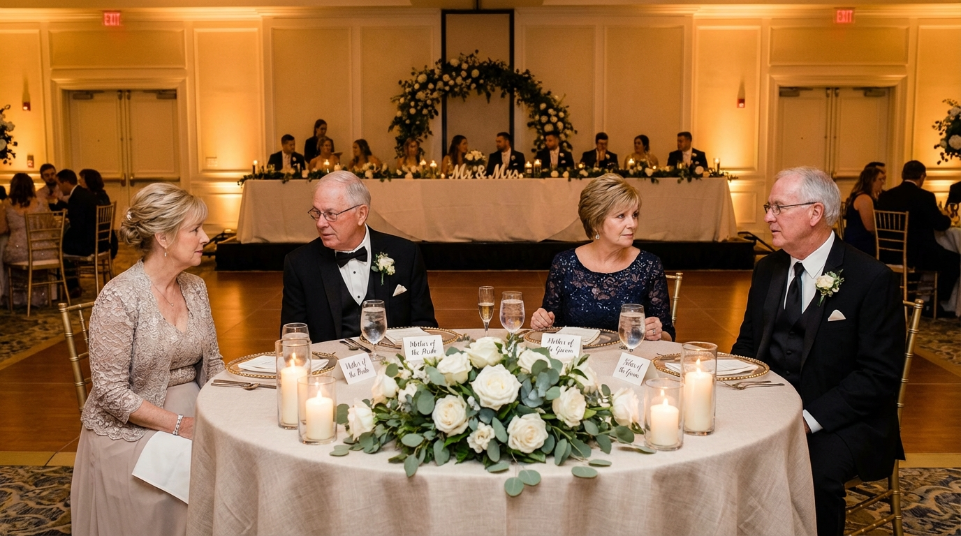 Wedding Seating for Blended Families: Step-Parents & Siblings